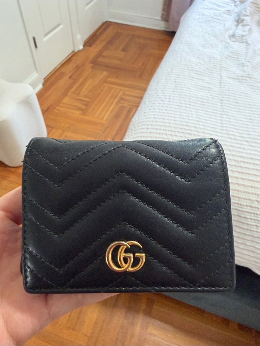 Gucci GG Marmont card case wallet